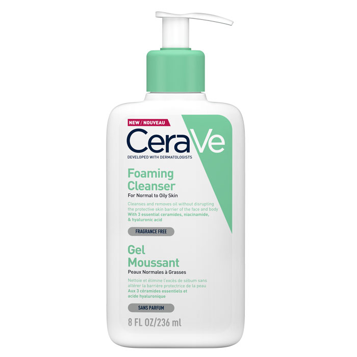 Cerave Foaming Cleanser for Oily Skin | Egypt Official Website