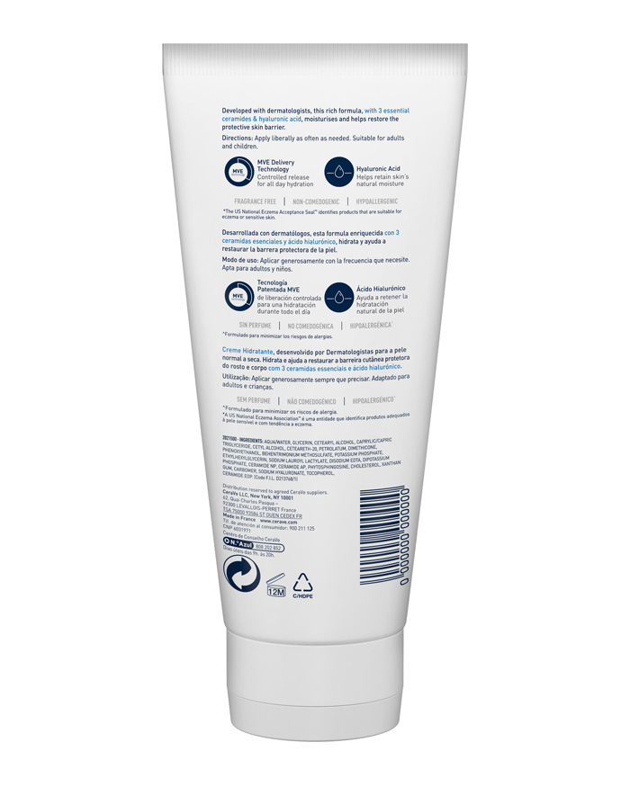 Cerave cream sale ingredients