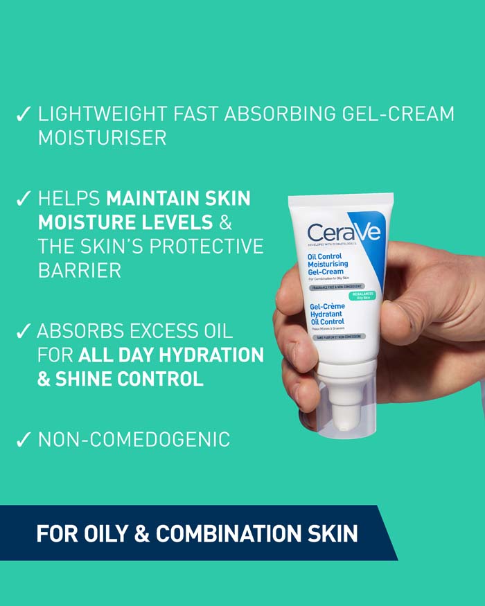 Oil Control Gel Cream Mattifying Moisturiser CeraVe Egypt oil-control-gel-cream-mattifying-moisturiser-cerave-egypt